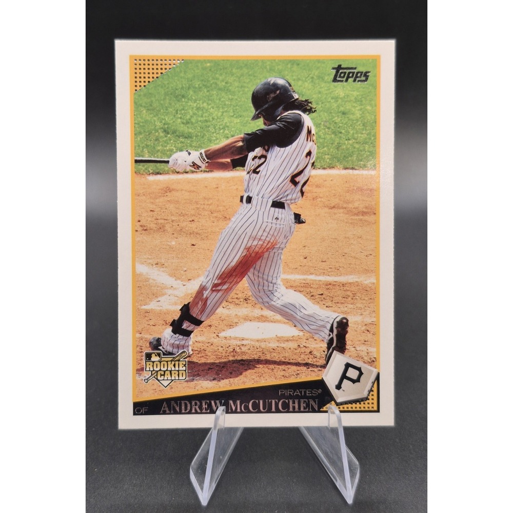 2009 Topps Updates & Highlights Andrew McCutchen #UH155 Rookie Pittsburg Pirates